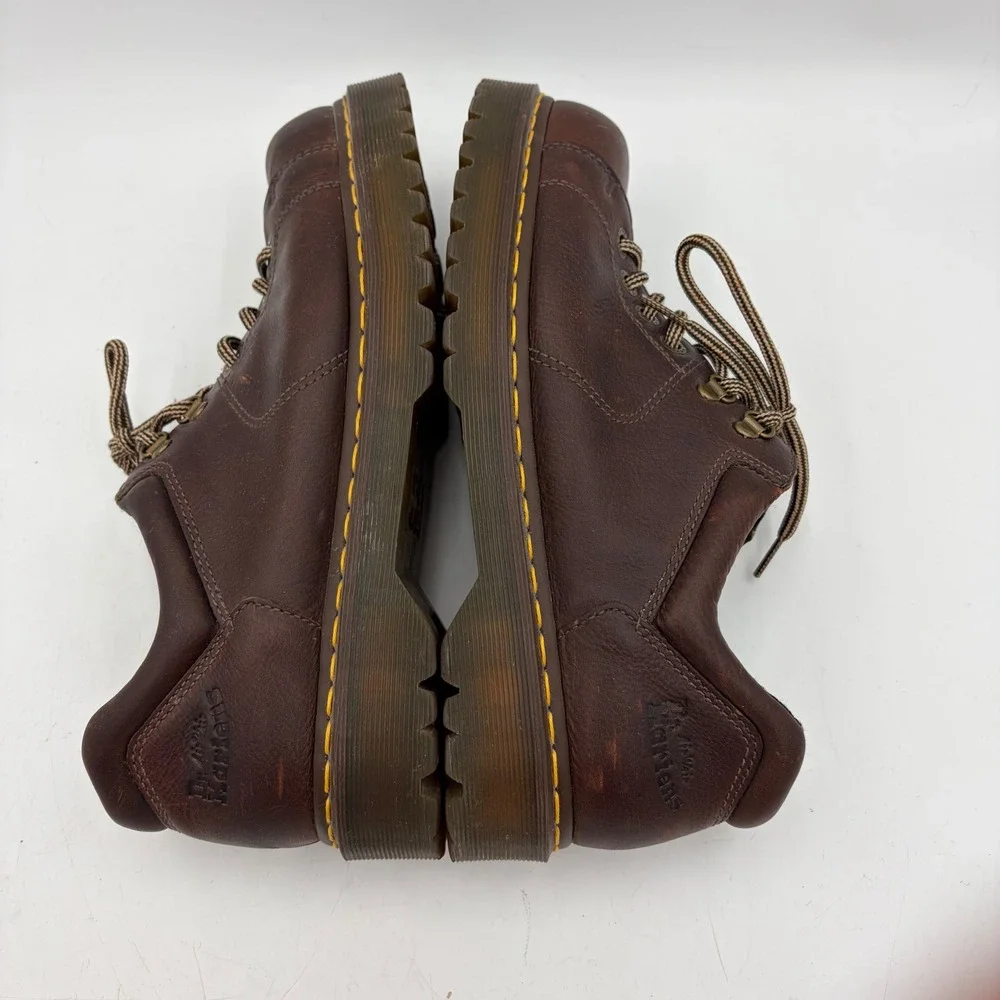 Vintage Dr. Doc Martens Brown Shoes Leather Oxford Y2K 90s Men 12 Lug 10940 Work